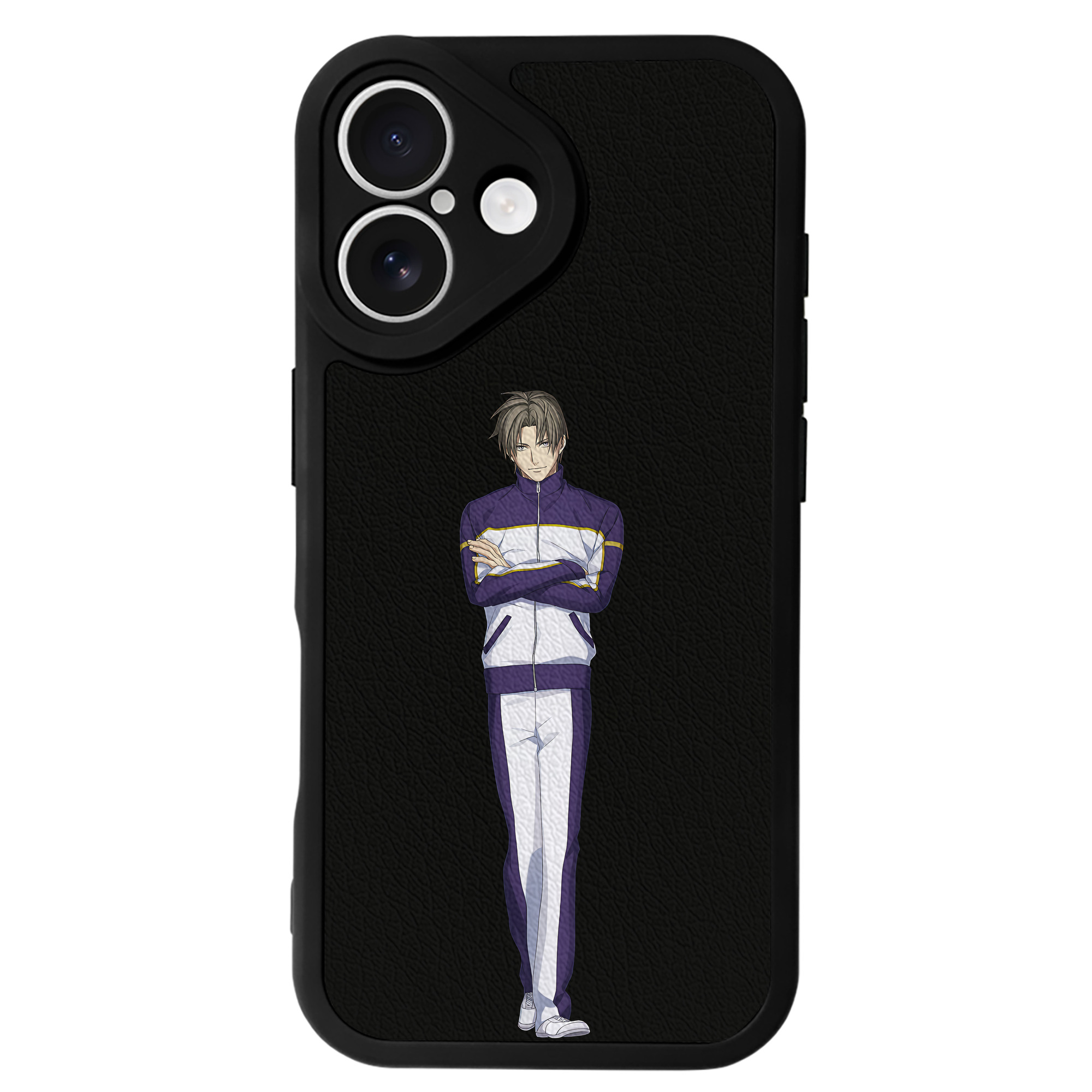 （画像用） 刀剣乱舞 Touken Ranbu 【iPhone 16シリーズ対応】シリコンスマホケース（レザー調） 材質：シリコン